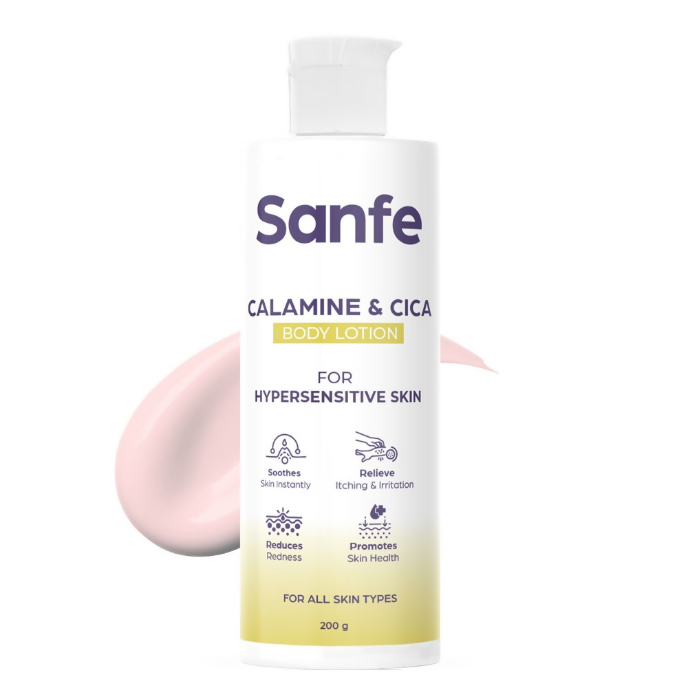 Sanfe Calamine & Cica Body Lotion | Grocsy