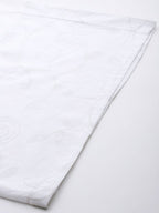 Ahalyaa Women's Traditional wear Kurta Set - White | Grocsy