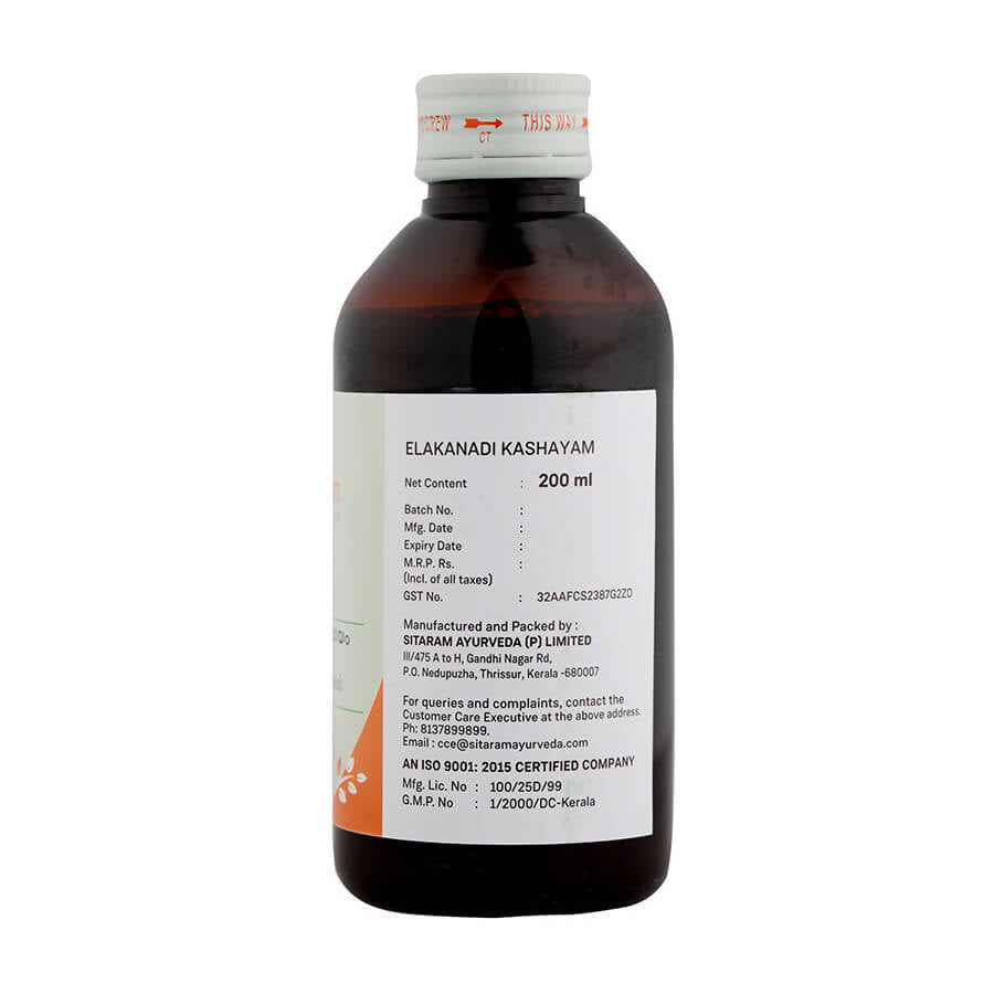 Sitaram Ayurveda Elakanadi Kashayam | Grocsy
