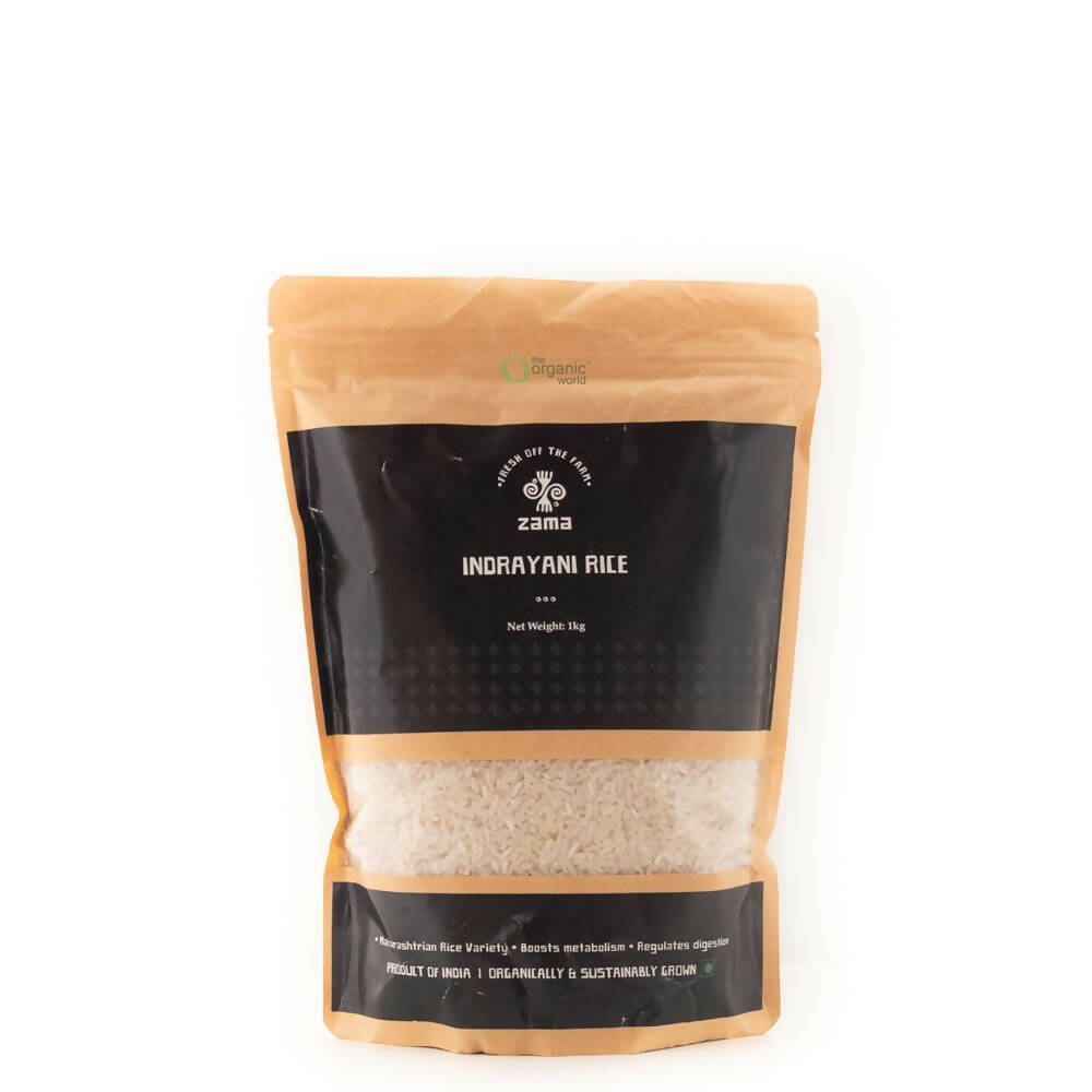 Zama Organics Indrayani Rice | Grocsy