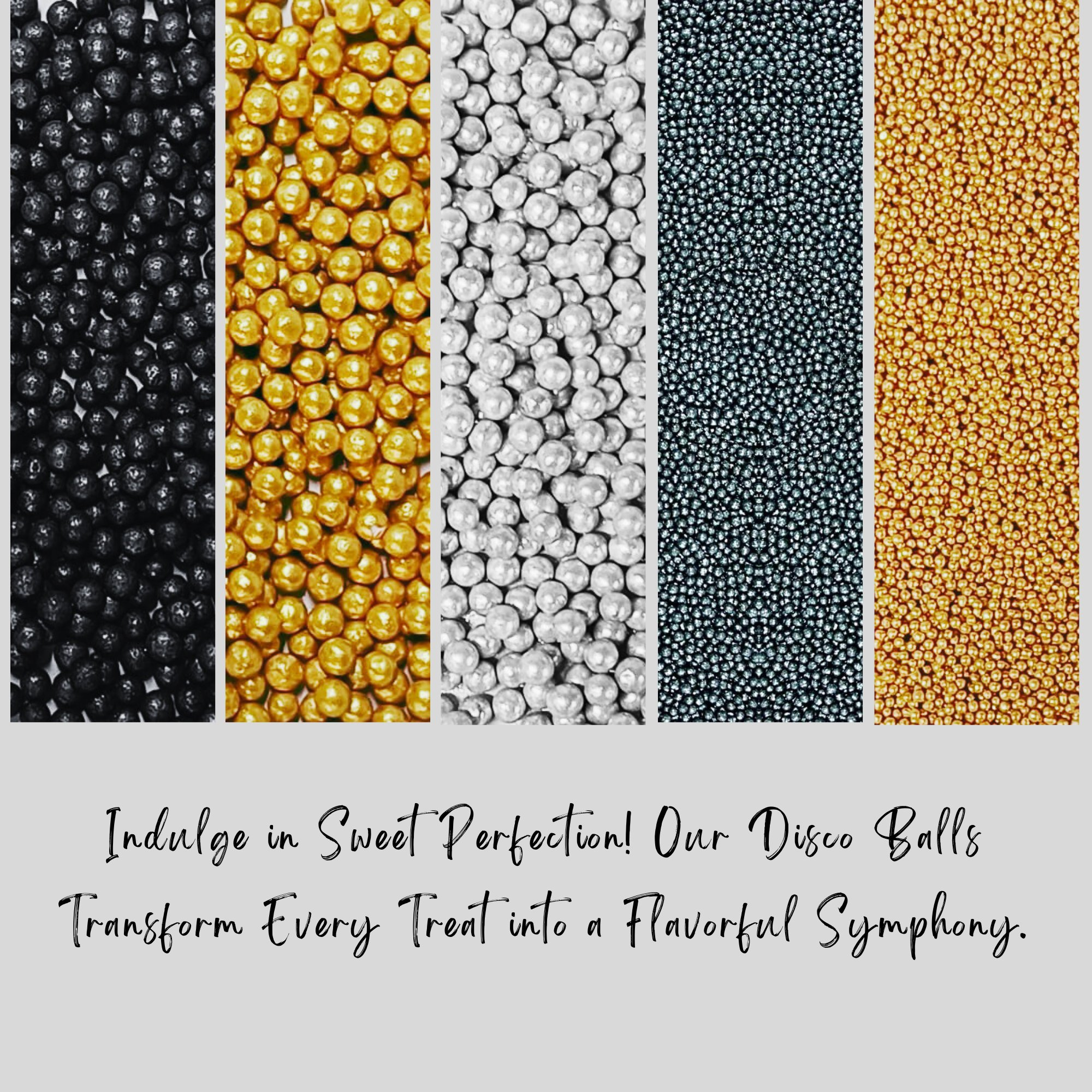 Confect Galaxy Disco Balls Assorted Sprinkles (DB-15) | Grocsy