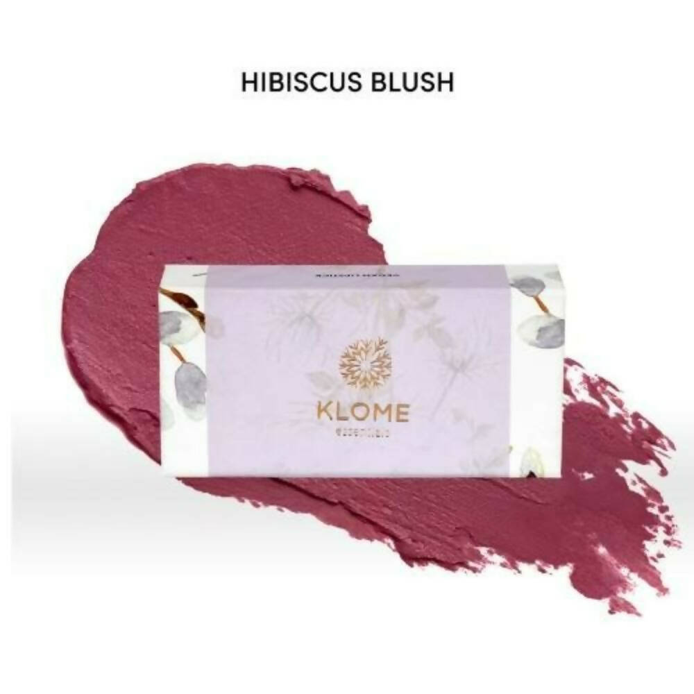 Klome Essentials Vegan Matte Lipstick-Hibiscus Blush (Pink Nude) | Grocsy