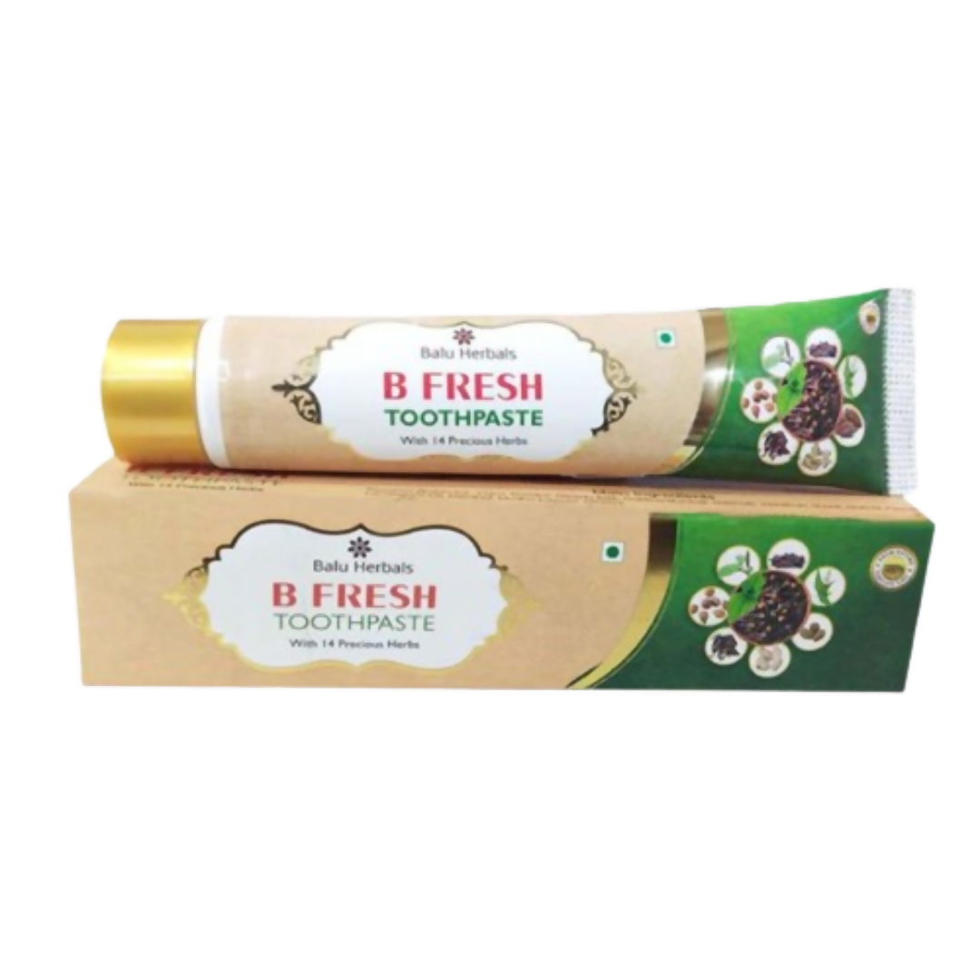 Balu Herbals B-Fresh Toothpaste | Grocsy