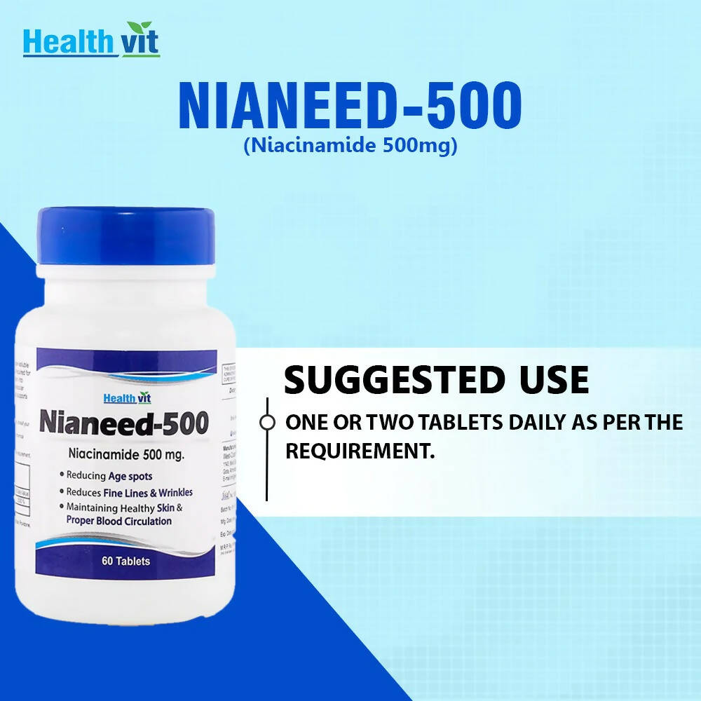 Healthvit Nianeed-500 Tablets | Grocsy