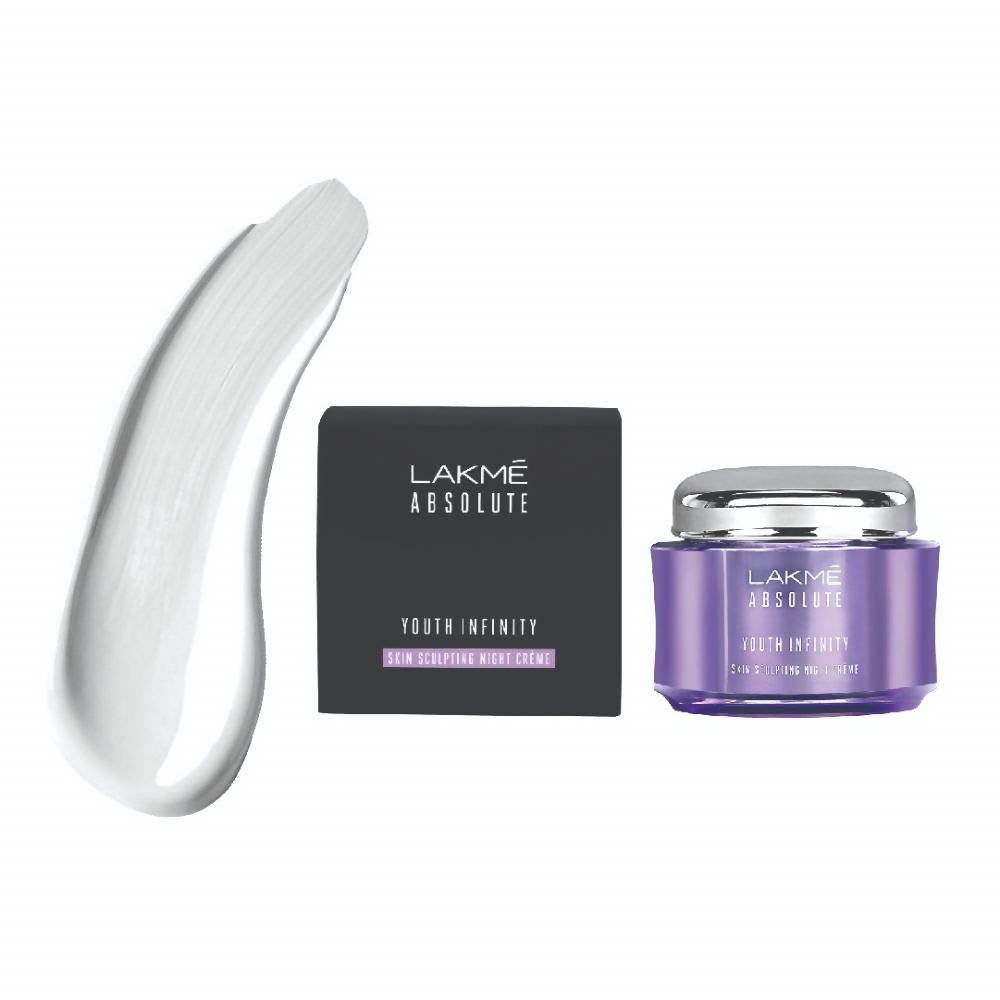 Lakme Youth Infinity Skin Sculpting Night Creme, 50g | Grocsy