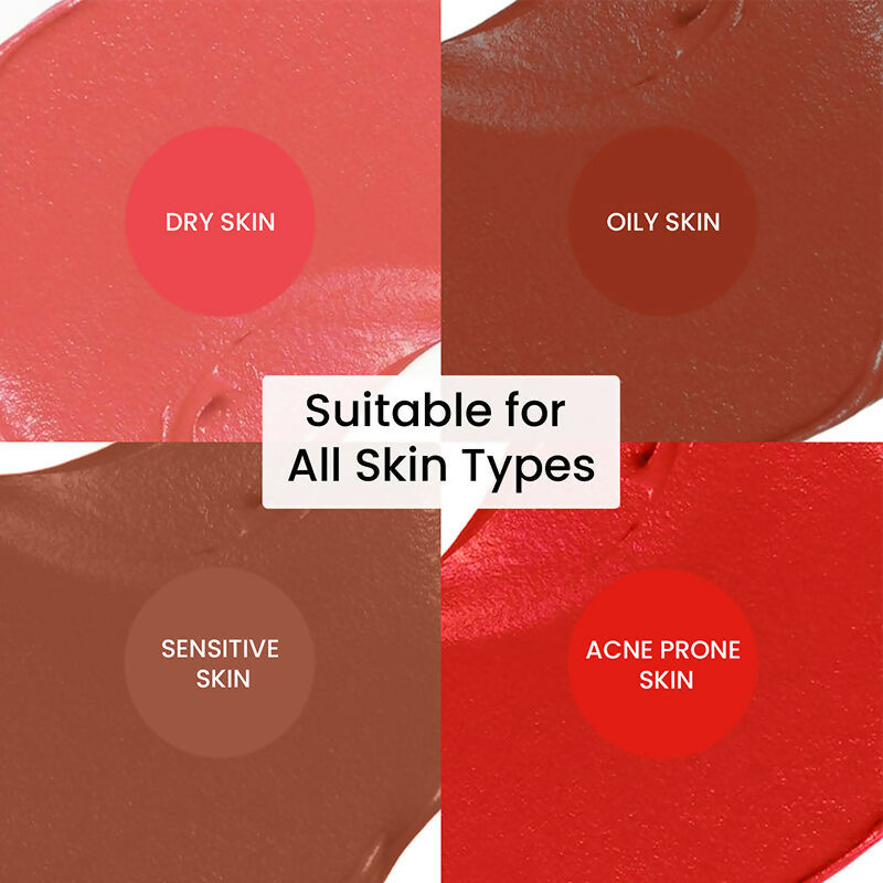 The Skin Story 100% Natural Lip Cheek Eye Tint Ayurvedic Hibiscus Moisturizing Glow - Pretty Pink | Grocsy