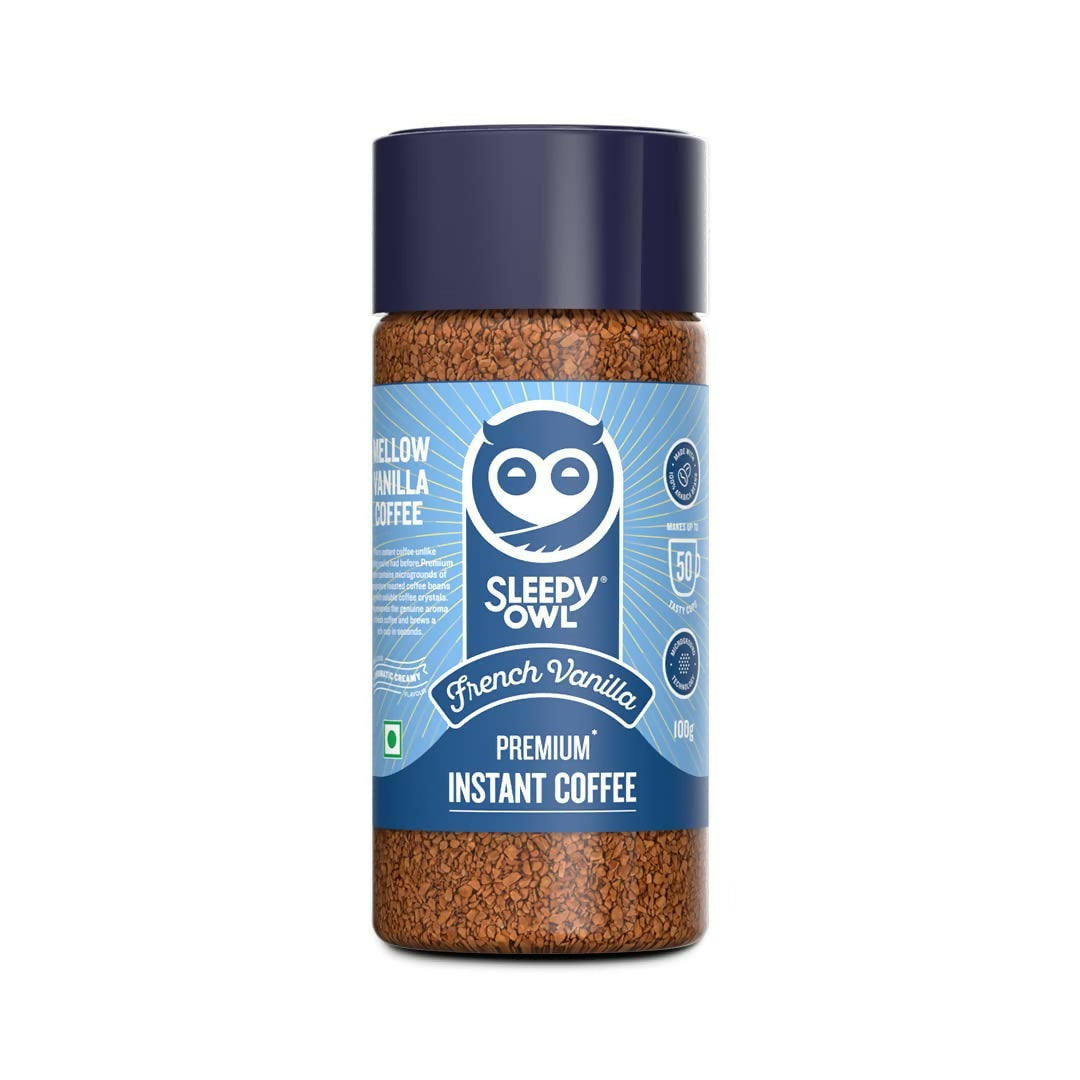 Sleepy Owl French Vanilla Premium Instant Coffee | Grocsy