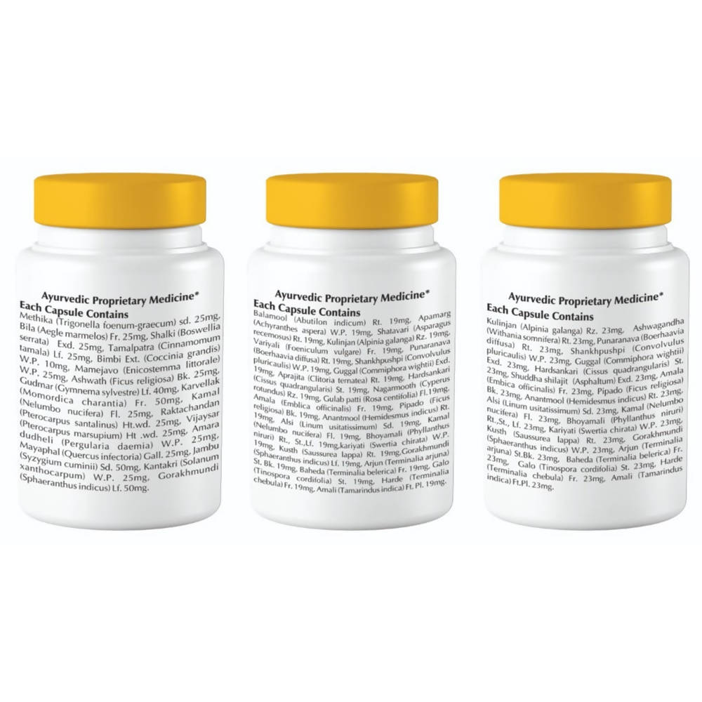 Gunatit Herbal Combo Of Genswell + Fema Healthcare + Gunabit Capsules | Grocsy