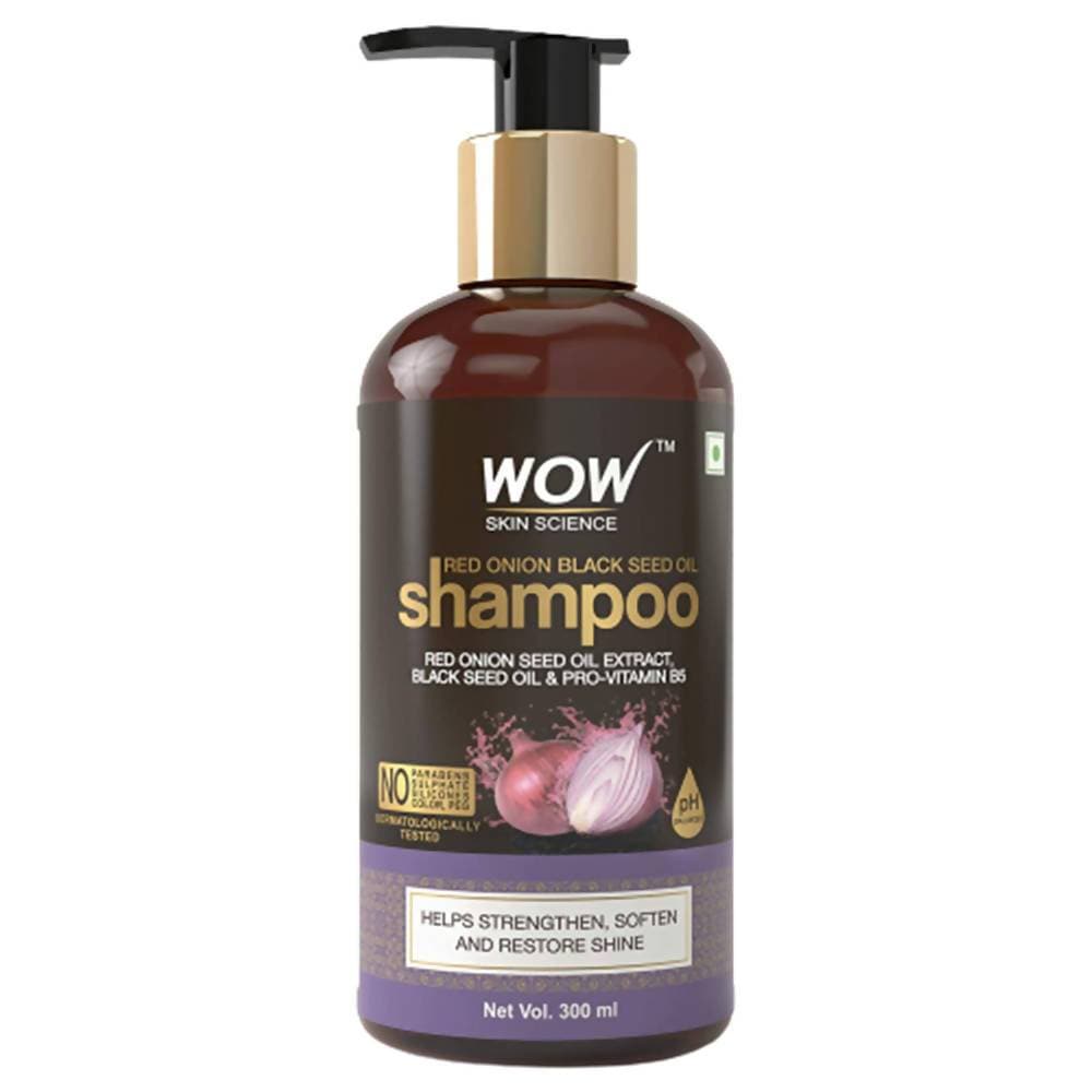 Wow Skin Science Onion Black Seed Oil Ultimate Hair Care Kit | Grocsy
