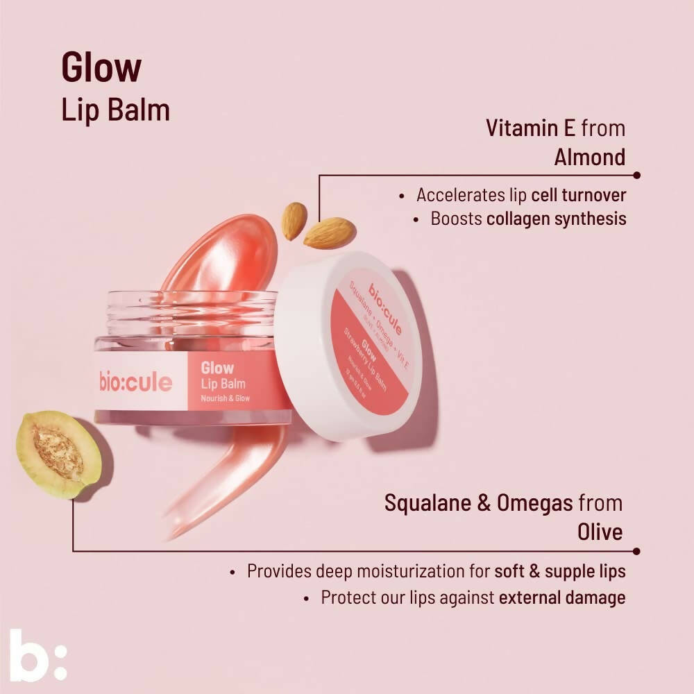 Biocule Glow Lip Balm | Grocsy