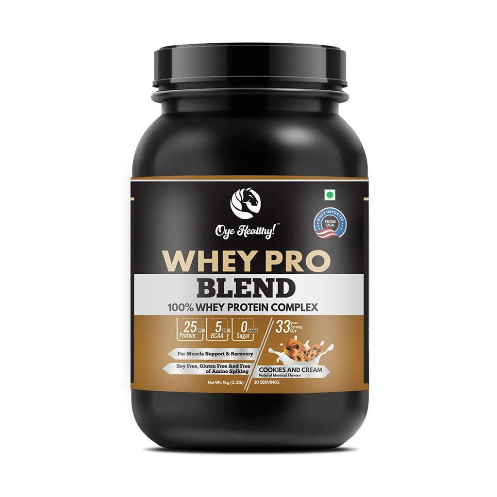 Oye Healthy Whey Pro Blend Cookies And Cream | Grocsy