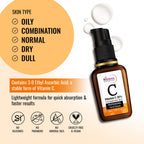 St.Botanica Vitamin C 20% E & Hyaluronic Acid Professional Facial Serum | Grocsy