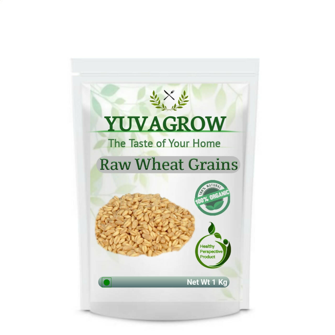 Yuvagrow Raw Wheat Grains | Grocsy