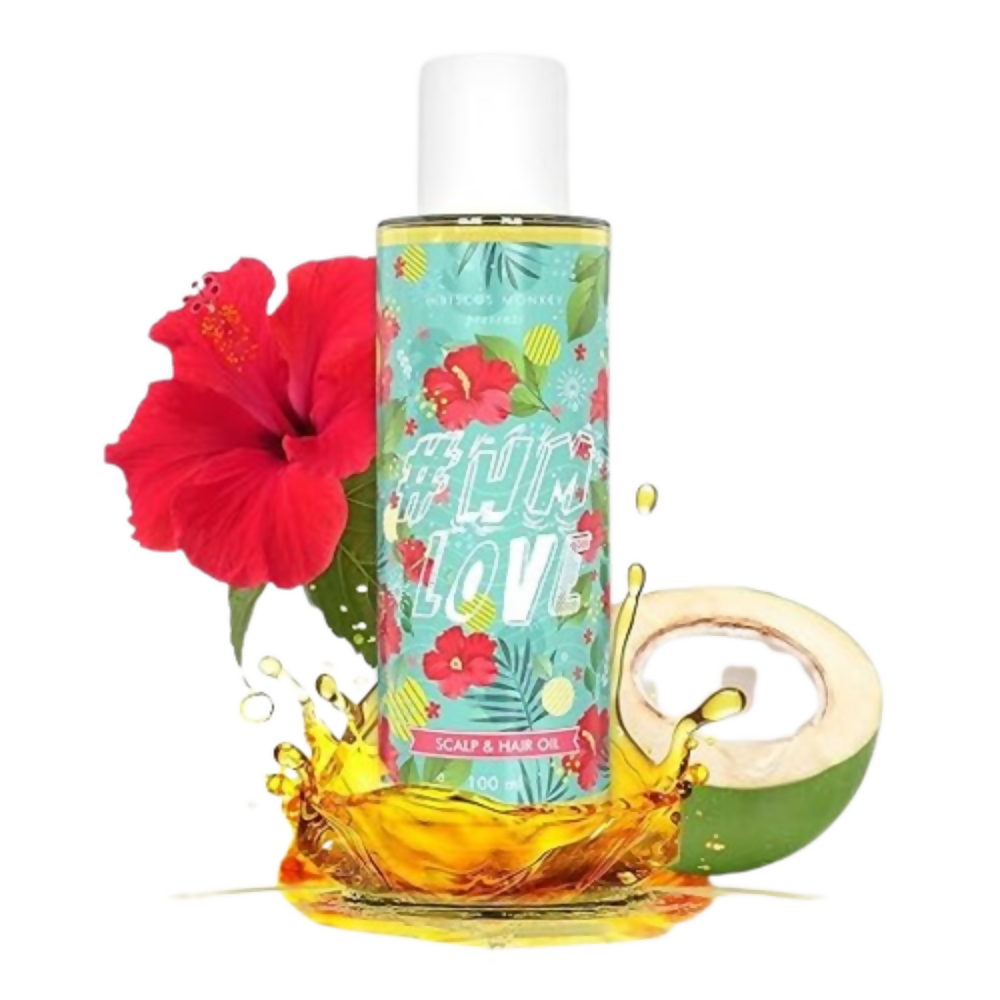 Hibiscus Monkey HM Love Scalp & Hair Oil | Grocsy