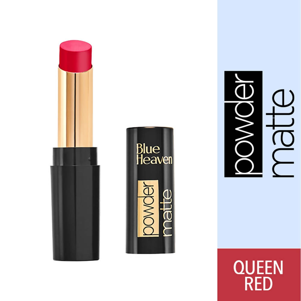 Blue Heaven Powder Matte Lipstick Queen Red | Grocsy