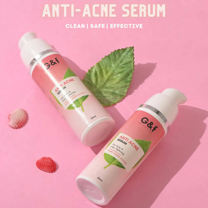 G&f Anti Acne Serum with Neem, Turmeric | Grocsy