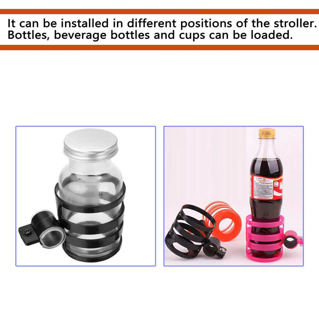 Safe-O-Kid Universal Stroller & Pram cup or Mug holder for kids- Blue | Grocsy