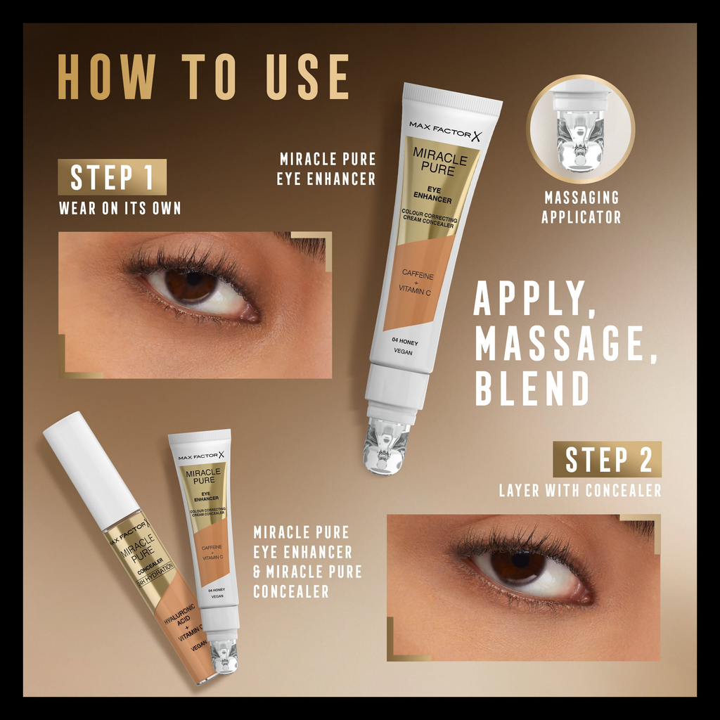 Max Factor Miracle Pure Eye Enhancer - Buff | Grocsy
