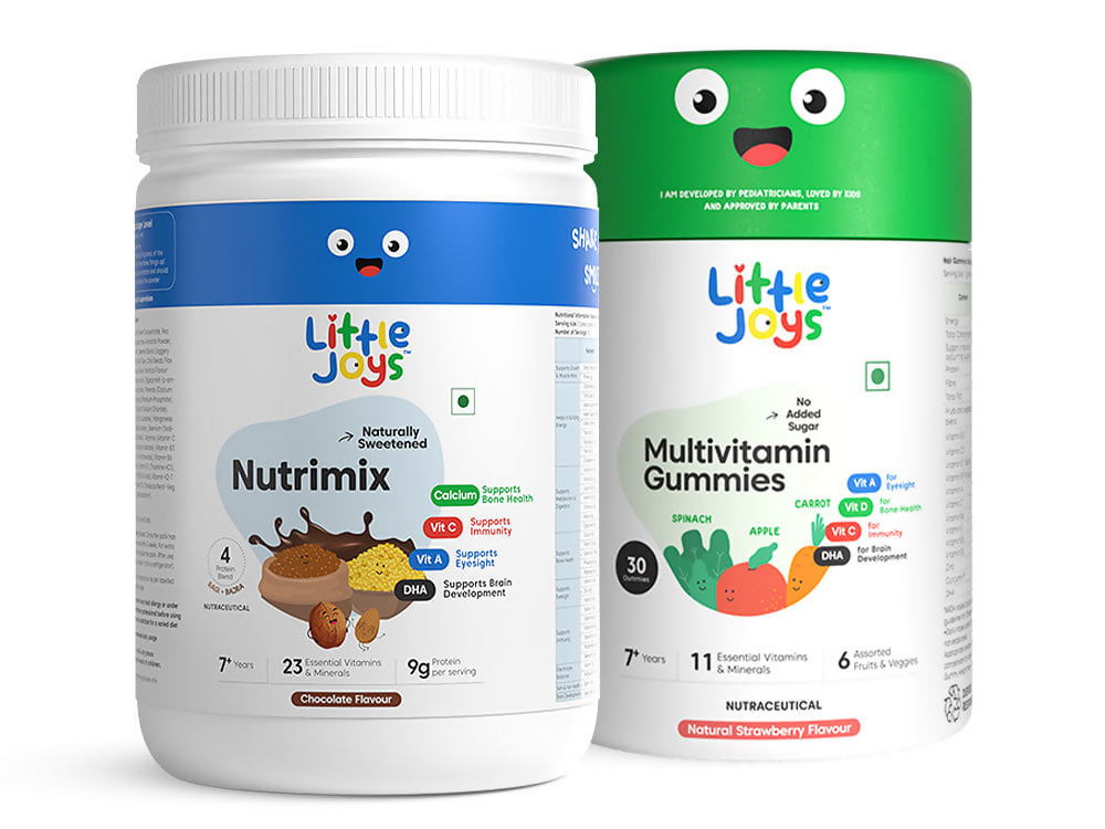 Little Joys Nutrimix Multivitamin Gummies 7+Years | Grocsy
