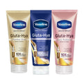 Vaseline Gluta Hya Serum-in-Lotion - Dewy Radiance, Overnight Radiance & Flawless Glow Combo | Grocsy