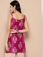 Ahalyaa Women's Traditional wear Tunic - Royal Pink | Grocsy