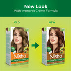 Nisha Creme Hair Color for Women - Natural Brown | Grocsy