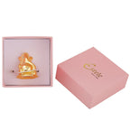 Estele Gold-Polished God of beginnings Lord Ganesha Idol for Home/Office Decors
