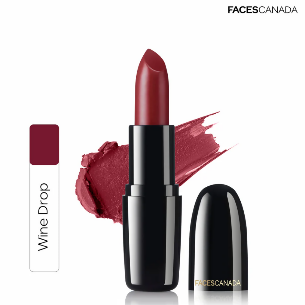 Faces Canada Creme Finish Lipstick - Wine Drop 20 | Grocsy