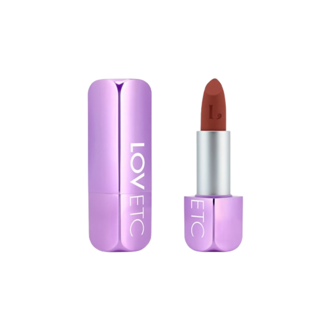 LOVETC Pout, Perfect, Etc High-Definition Matte Lipstick - Cozy Love | Grocsy