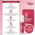 Bake Kojic Acid Beetroot Lip Kit With Lip Balm SPF 25 & Lip Scrub For Dark & Pigmented Lips | Grocsy