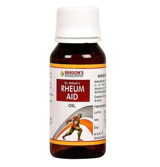 Bakson's Homeopathy Rheum Aid Oil | Grocsy