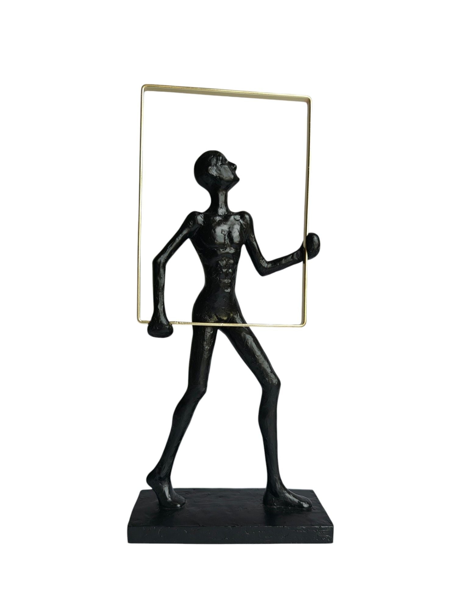 Sun Mun Decors Abstract Man Frame Black | Grocsy