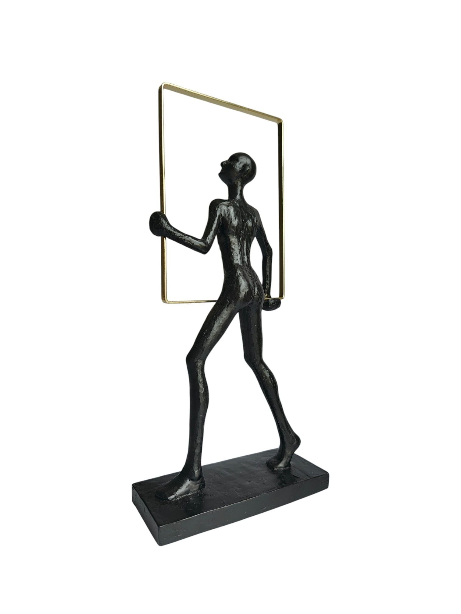 Sun Mun Decors Abstract Man Frame Black | Grocsy