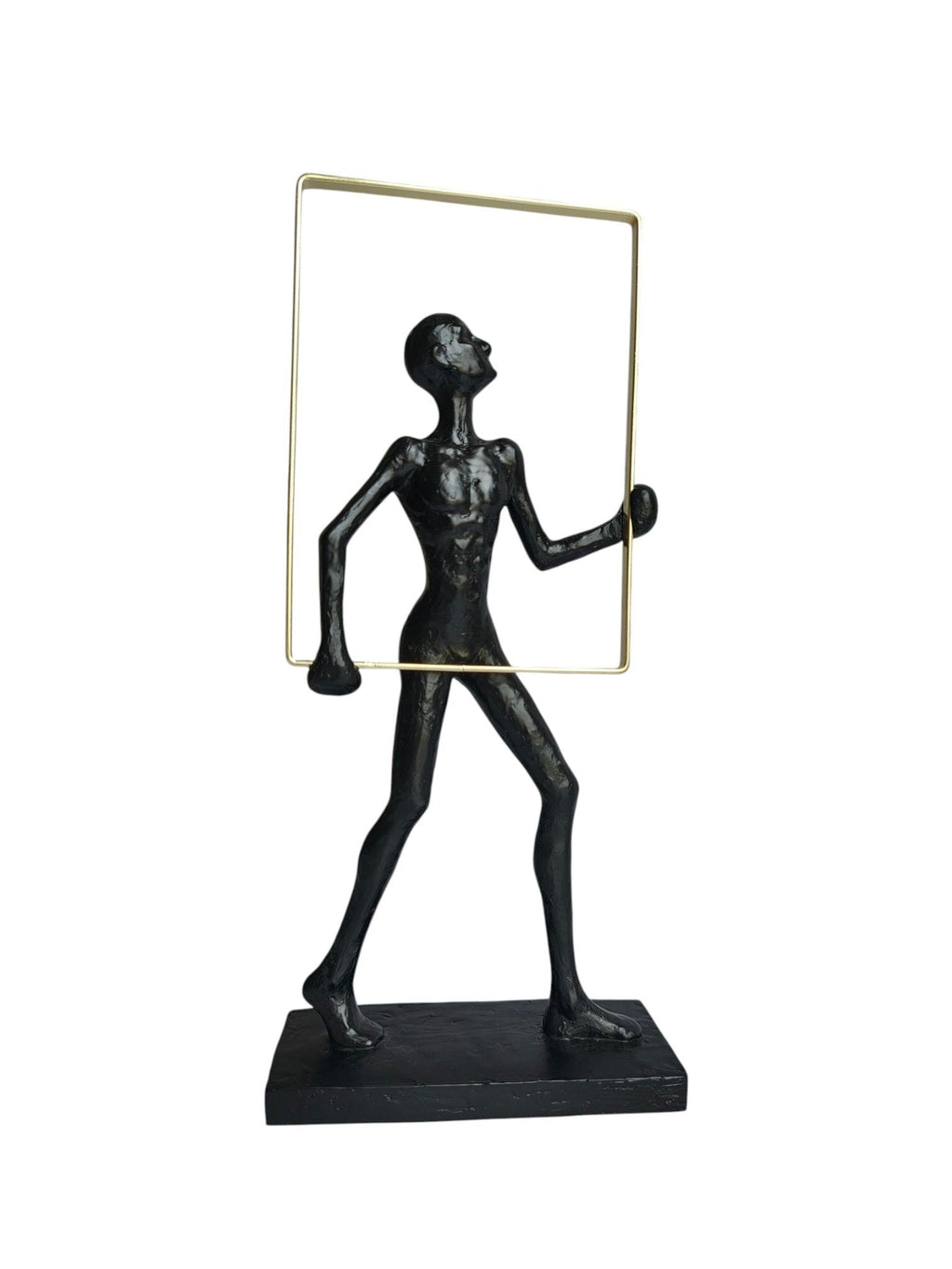 Sun Mun Decors Abstract Man Frame Black | Grocsy