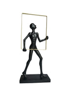 Sun Mun Decors Abstract Man Frame Black | Grocsy