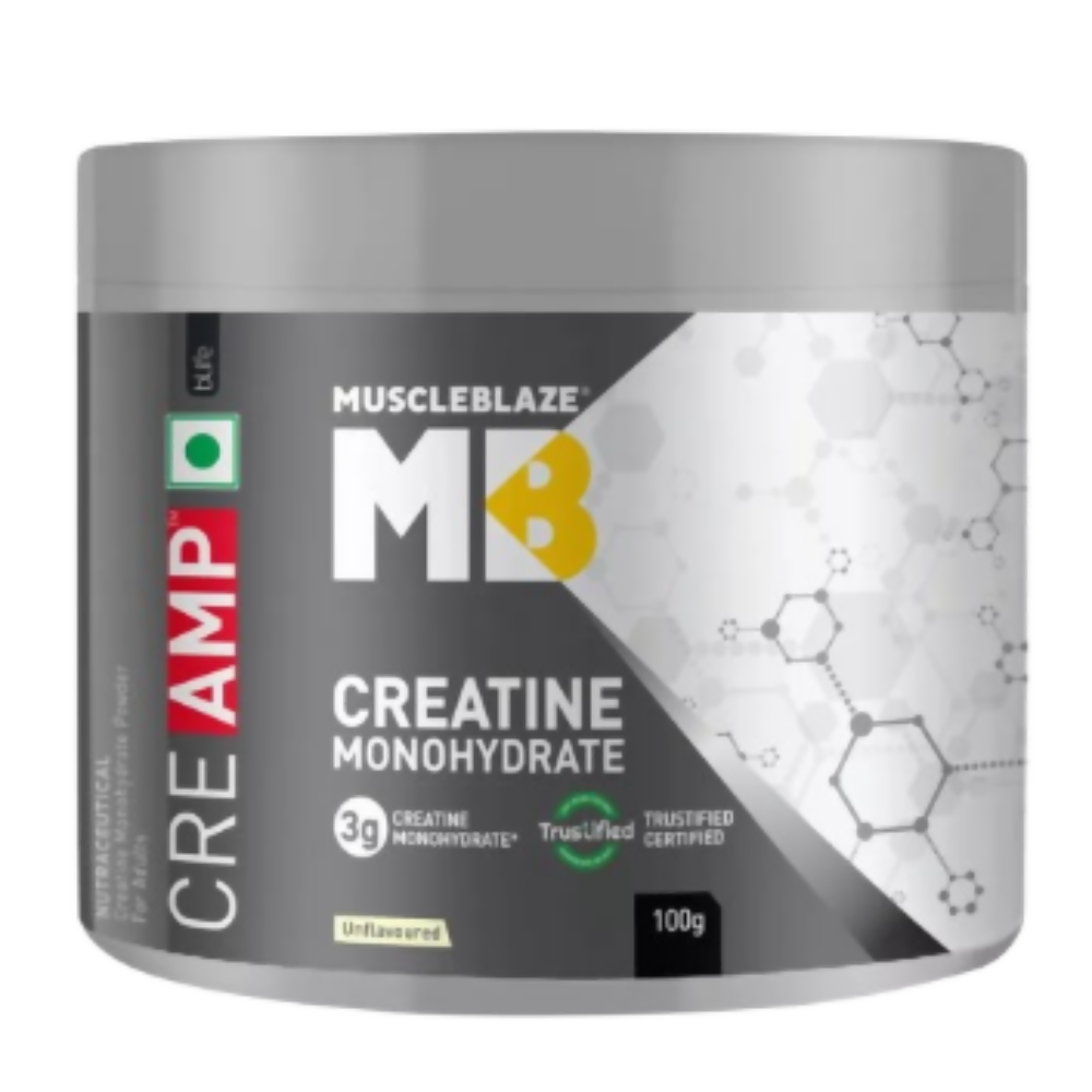 MuscleBlaze Creatine Monohydrate Creamp Unflavored | Grocsy