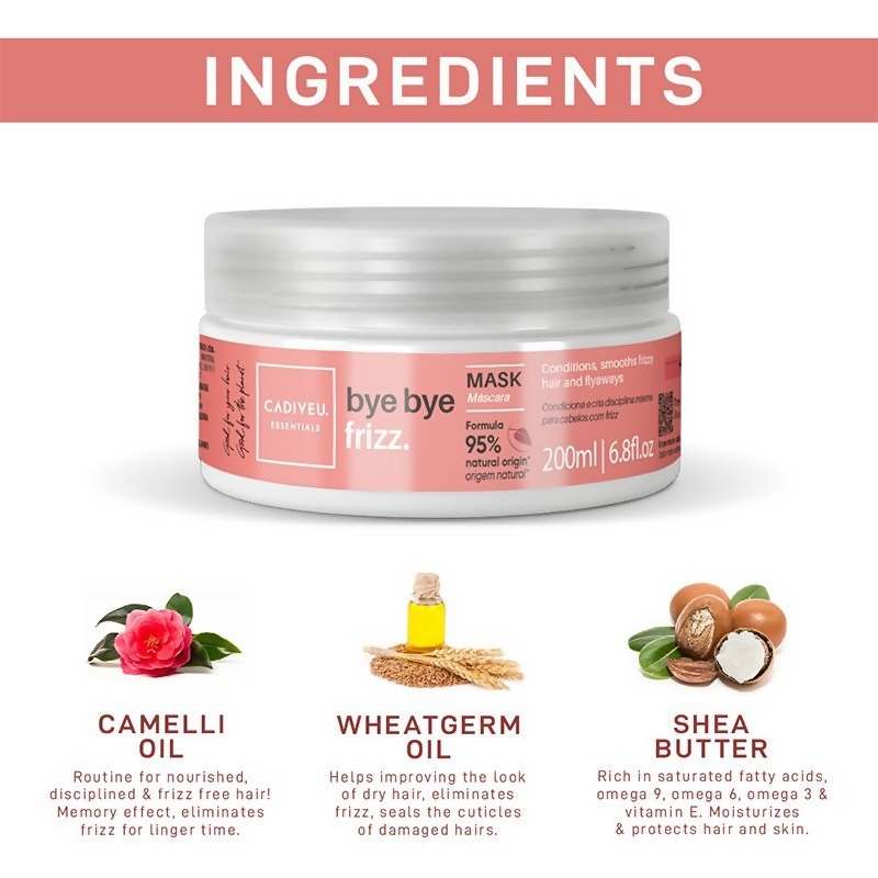 Cadiveu Bye Bye Frizz Mask | Grocsy