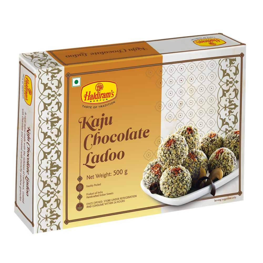 Haldiram's Kaju Chocolate Ladoo | Grocsy