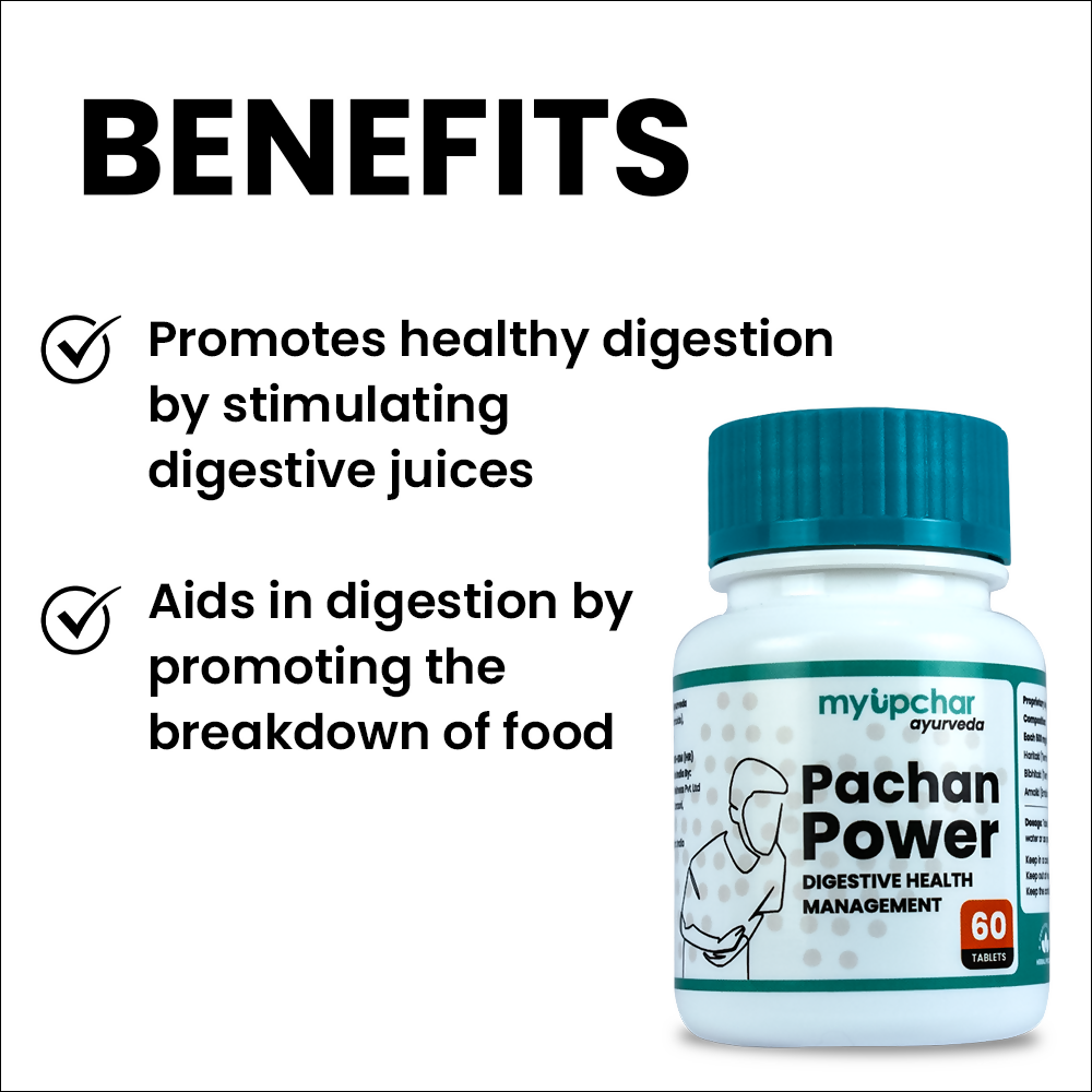 myUpchar Ayurveda Pachan Power Tablets | Grocsy