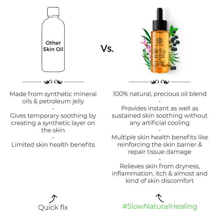 Brillare Ultimate Soothing Oil For Dry And Sensitive Skin | Grocsy