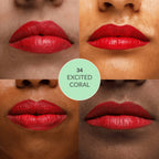 Disguise Feather-Light Matte Liquid Lip Cream - Excited Coral 34 | Grocsy