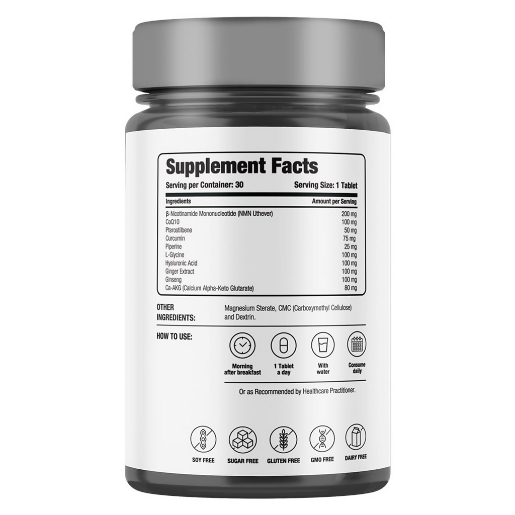 Decode Age LongeVit Supplement | Graceful Ageing Tablets