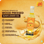 Dorjee Wellness Wood Pressed Sunflower Oil | Grocsy
