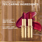 L'Oreal Paris Color Riche Satin Lipstick - 377 Perfect Red | Grocsy
