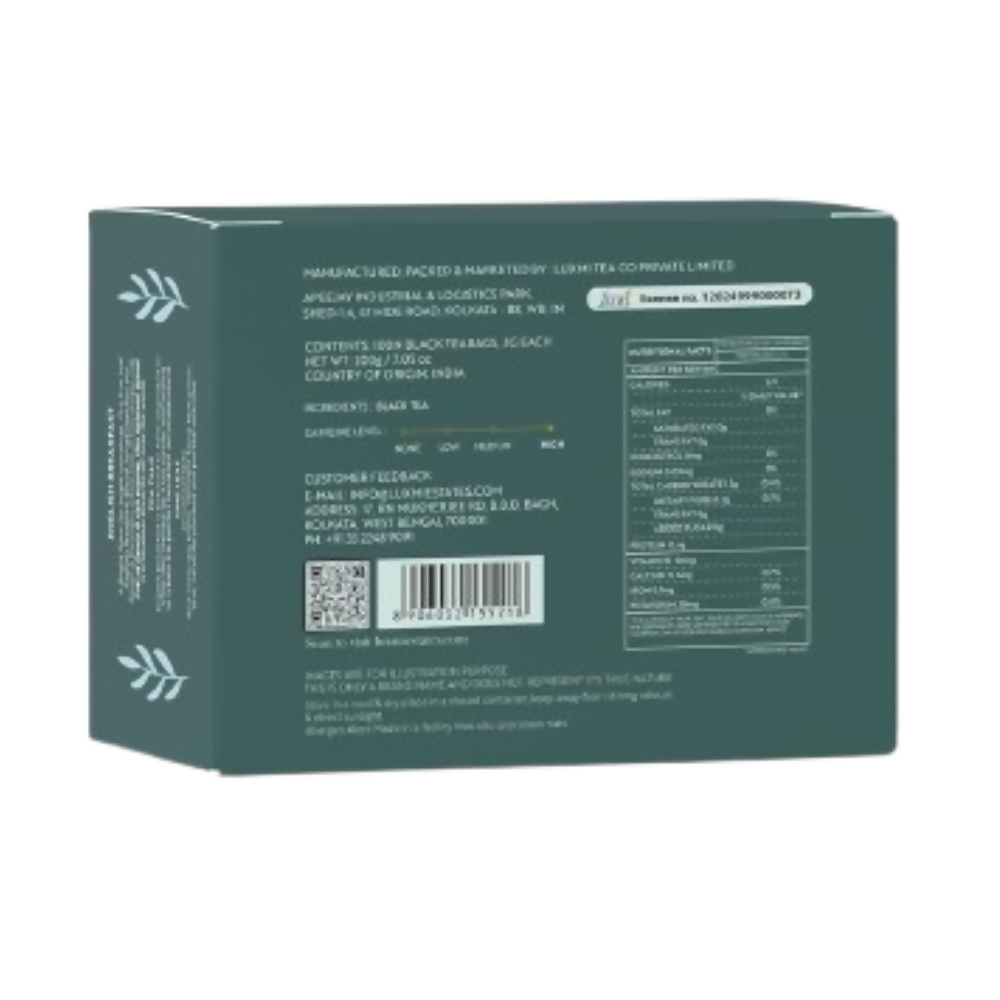 Luxmi Estates - Fine Leaf English Breakfast Black Tea | Grocsy