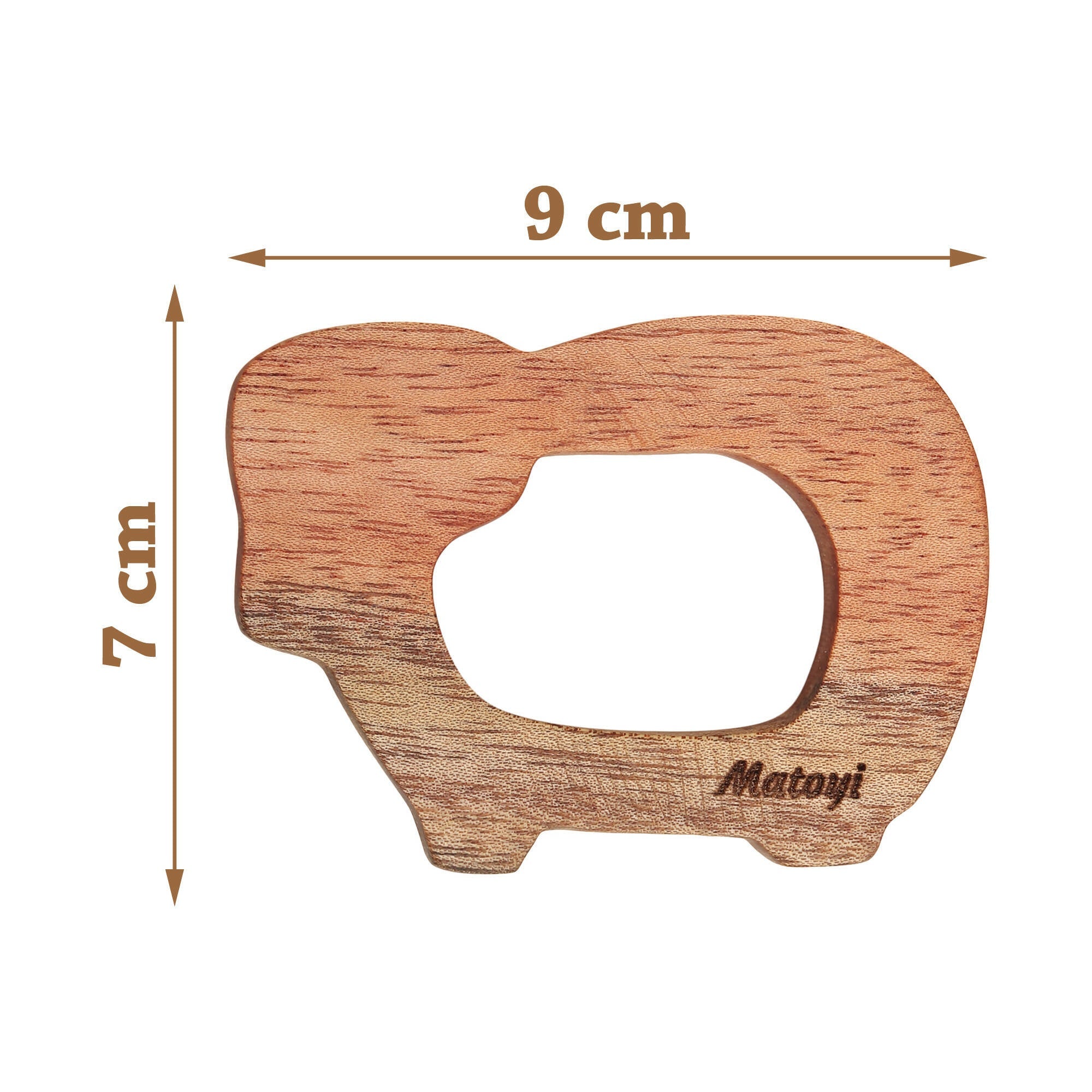 Matoyi 3 Wooden Baby Rattles For Kids | Grocsy