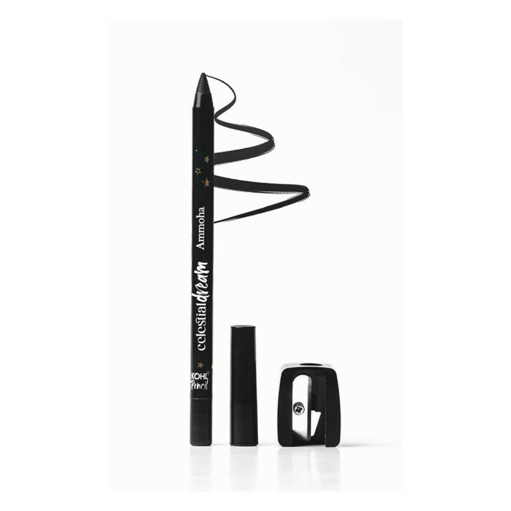 Ammoha Cosmetics Black waterproof Kohl Pencil | Grocsy