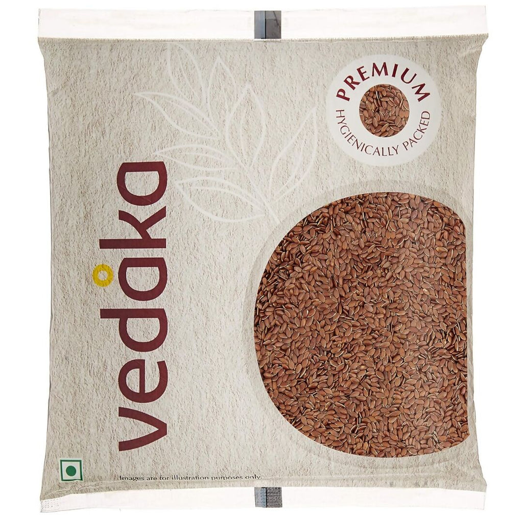 Vedaka Raw Flax Seeds | Grocsy