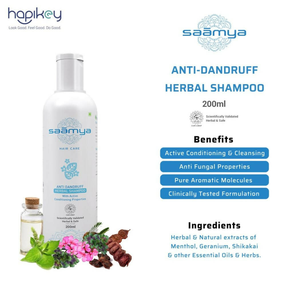 Saamya Anti-Dandruff Herbal Shampoo | Grocsy