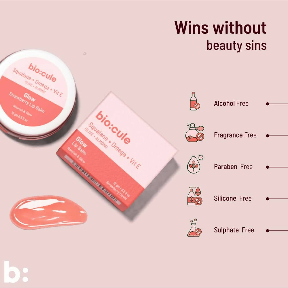 Biocule Glow Lip Balm | Grocsy